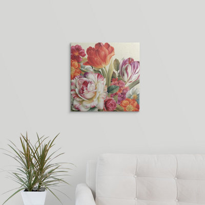 «Cutter Garden View Tossed Florals» par Lisa Audit, reproduction d'art