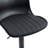 Height Adjustable Swivel Bar Stools with Back - Set of 2, Armless PU Leather-586216040