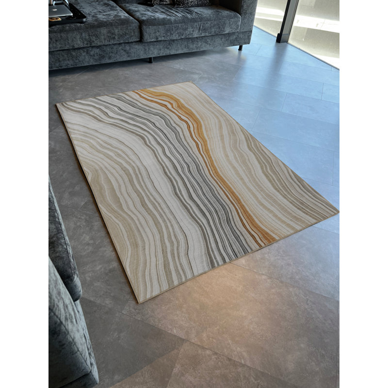 Tapis rectangulaire Virgen, Rectangle 2 pi 8 po x 5 pi