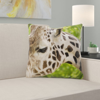 Giraffe Throw Pillow