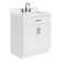 Tidworth 30'' Solid Wood Single Bathroom Vanity with 1.5'' Carrara Quartz Top, Rectangular Sink