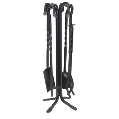 Ensemble d'outils de foyer en acier Daiton
