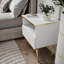 54cm W Manufactured Wood Bedside Table-467485070