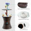 Table basse Georgian Rattan