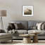 Sierra Mountain Landscape, reproduction encadrée sous verre, design par Petal Prints Design-1488119359-1488119357
