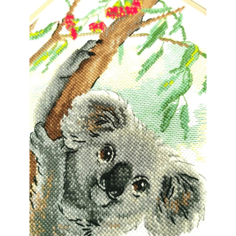  Kit de point de croix compté mignon Koala R2082