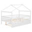 Structure de lit de style moderne, lit en bois avec lit gigogne pour chambre à coucher-992705020-992705023