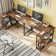 Walbrook Reversible L Shaped Computer Desks, Work Desk with Adjustable Shelves