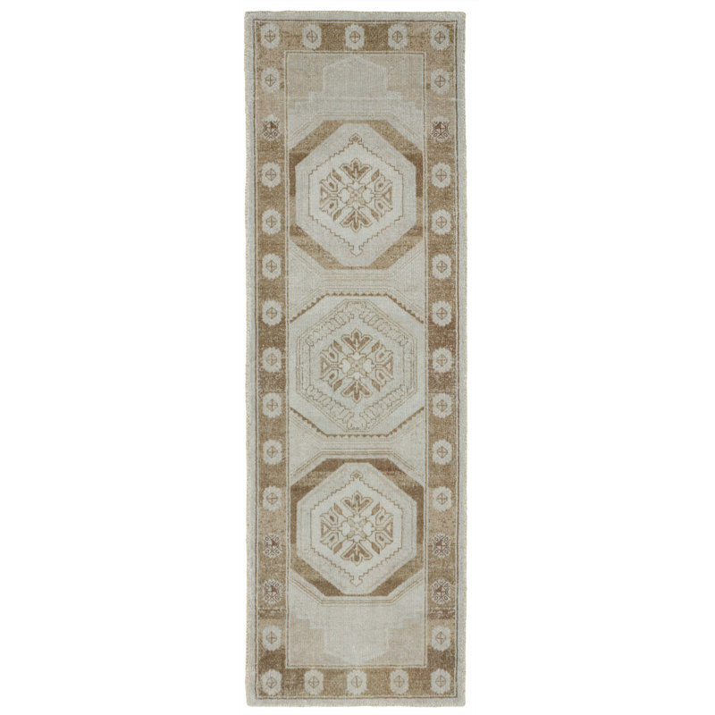 Renewal Hand Tufted Wool Indoor Rug, 2'6x8'