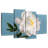 Harnek White Peony Flower-108905254
