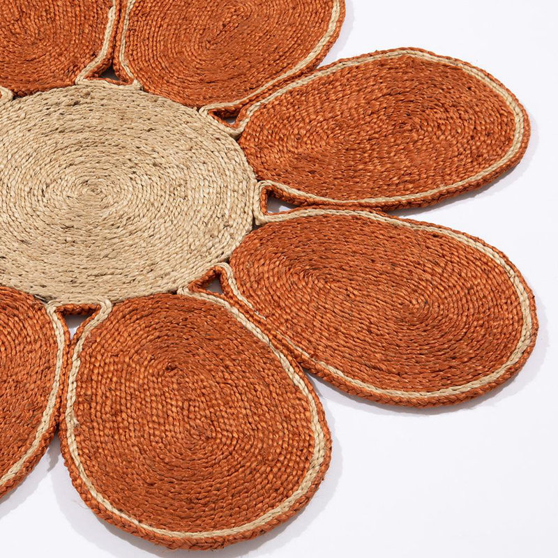 Hilmar-Irwin Novelty 120 cm x 120 cm Hand Woven Area Rug