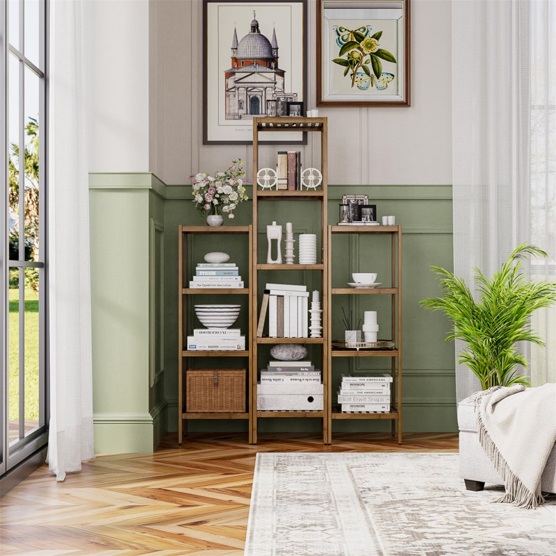 Nagy Bathroom Shelves, Brown