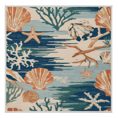  Tapis lavable Coastal Living Plus
