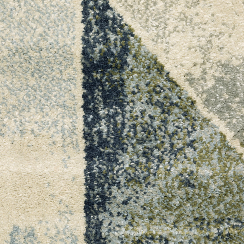 Schoeneck Geometric Indoor Rug, Runner 1'10" x 7'3"