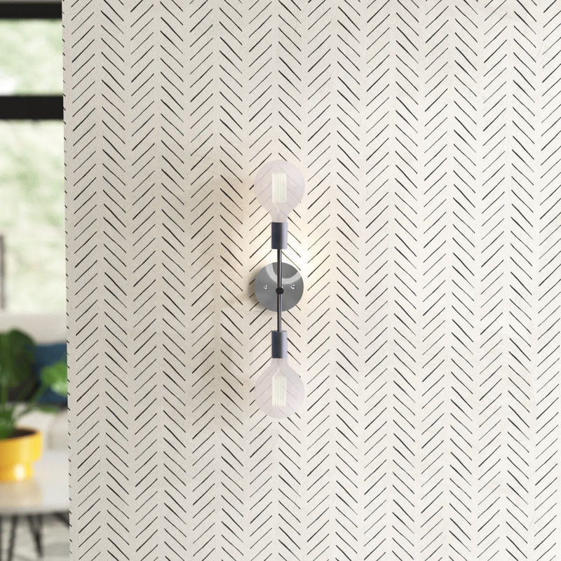 Dreiling Armed Sconce, Chrome