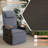 Outdoor 360° Swivel Rattan Recliner Chair Patio Wicker Chaise Lounge Chair -64205523