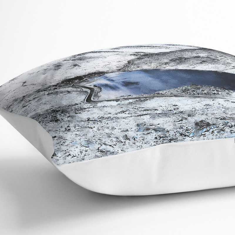 Square Cushion, White, 55cm H x 55cm W x 20cm D