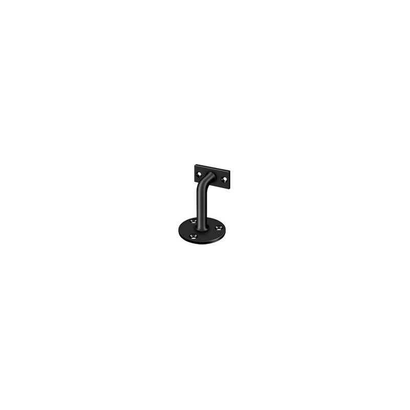 Deltana HRC253U19 Handrail Brackets, 3" Projection in Paint Black, Black