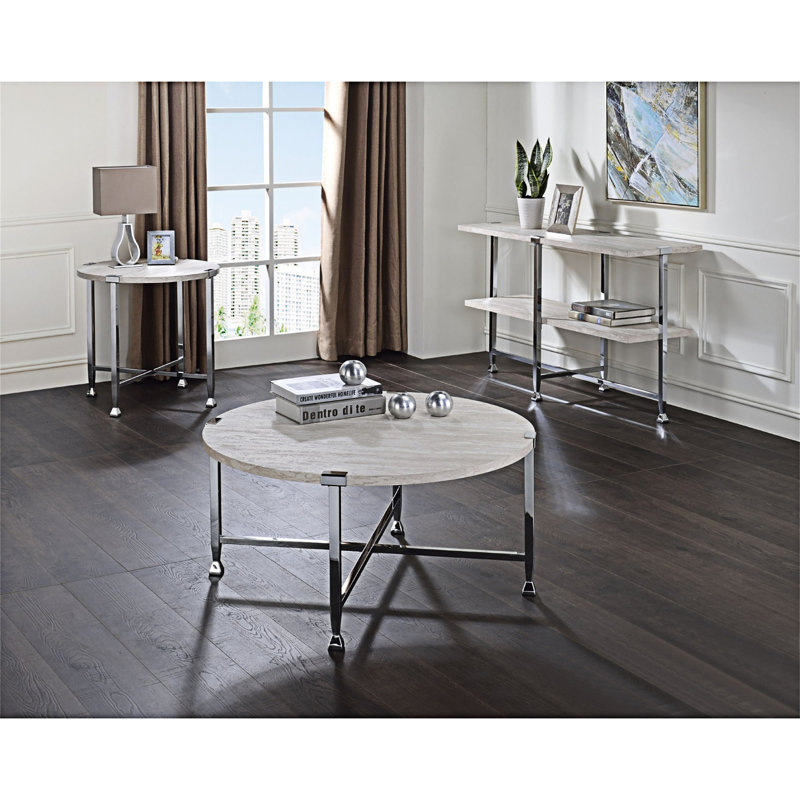 Sofa Table With Crossbar Support
