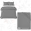 Microfiber No Pattern Duvet Cover Set-126063036