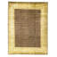 High-Quality Hand-Knotted Plum And Gold Area Rug