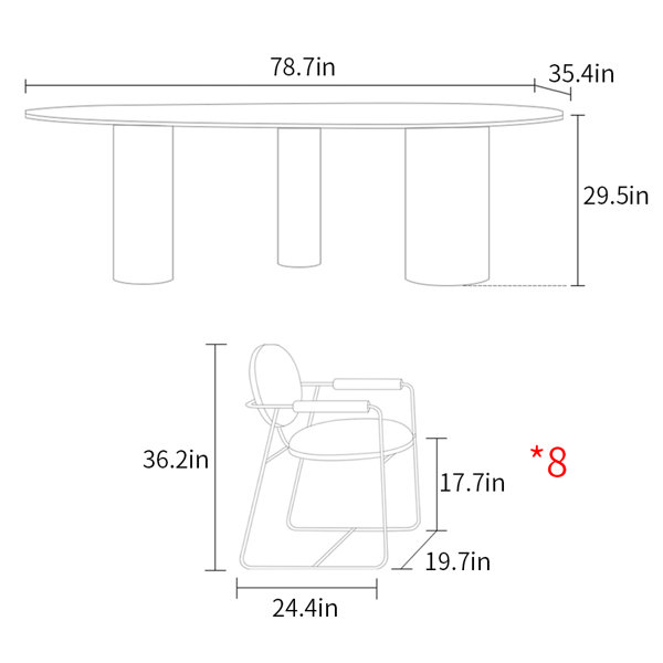 Dimensions du produit