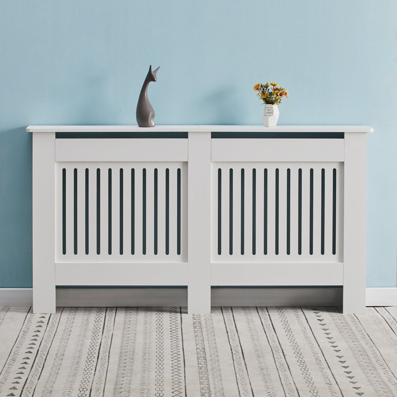 Phaedra Radiator Cover, 82cm H x 152cm W x 19cm D