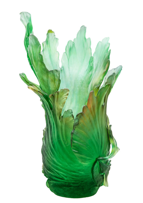 Borneo Handmade Crystal Table Vase