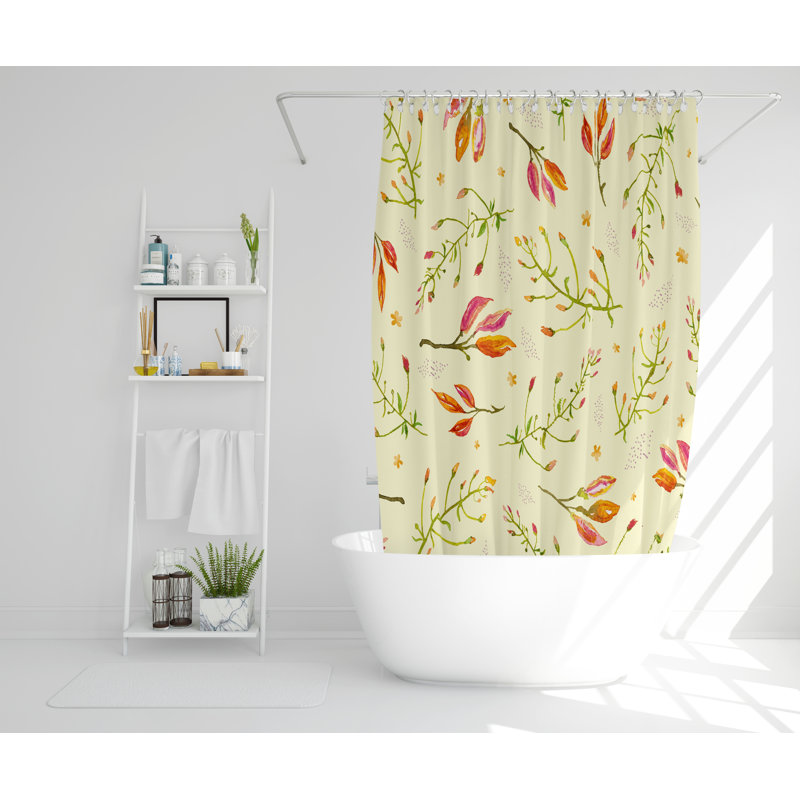 Centralmont Polyester Shower Curtain Set, 168cm H x 168cm W