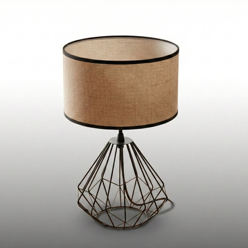 Lampe de table Valerius, Beige clair, Encre