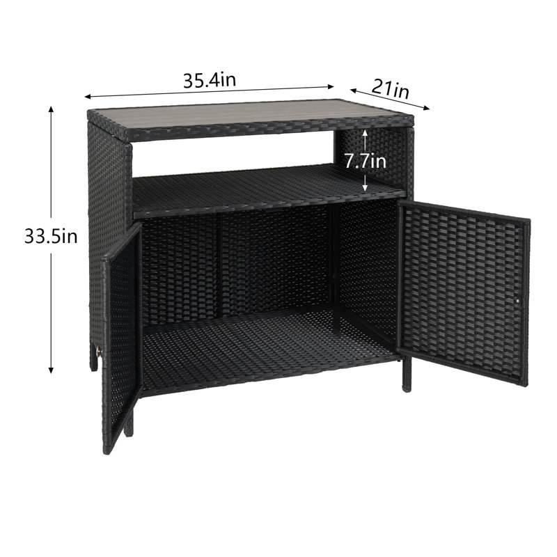 Outdoor , cm W cm D, Grey/Black