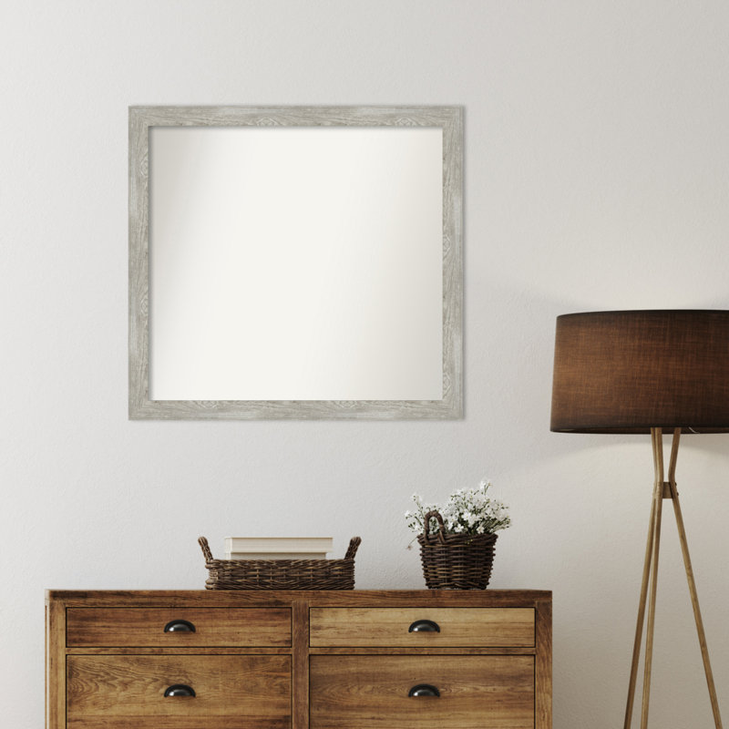 Miroir de salle de bain Regen, Rectangle, 31,5 po x 33,5 po