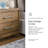 Geovoni 29.13'' W Nightstand