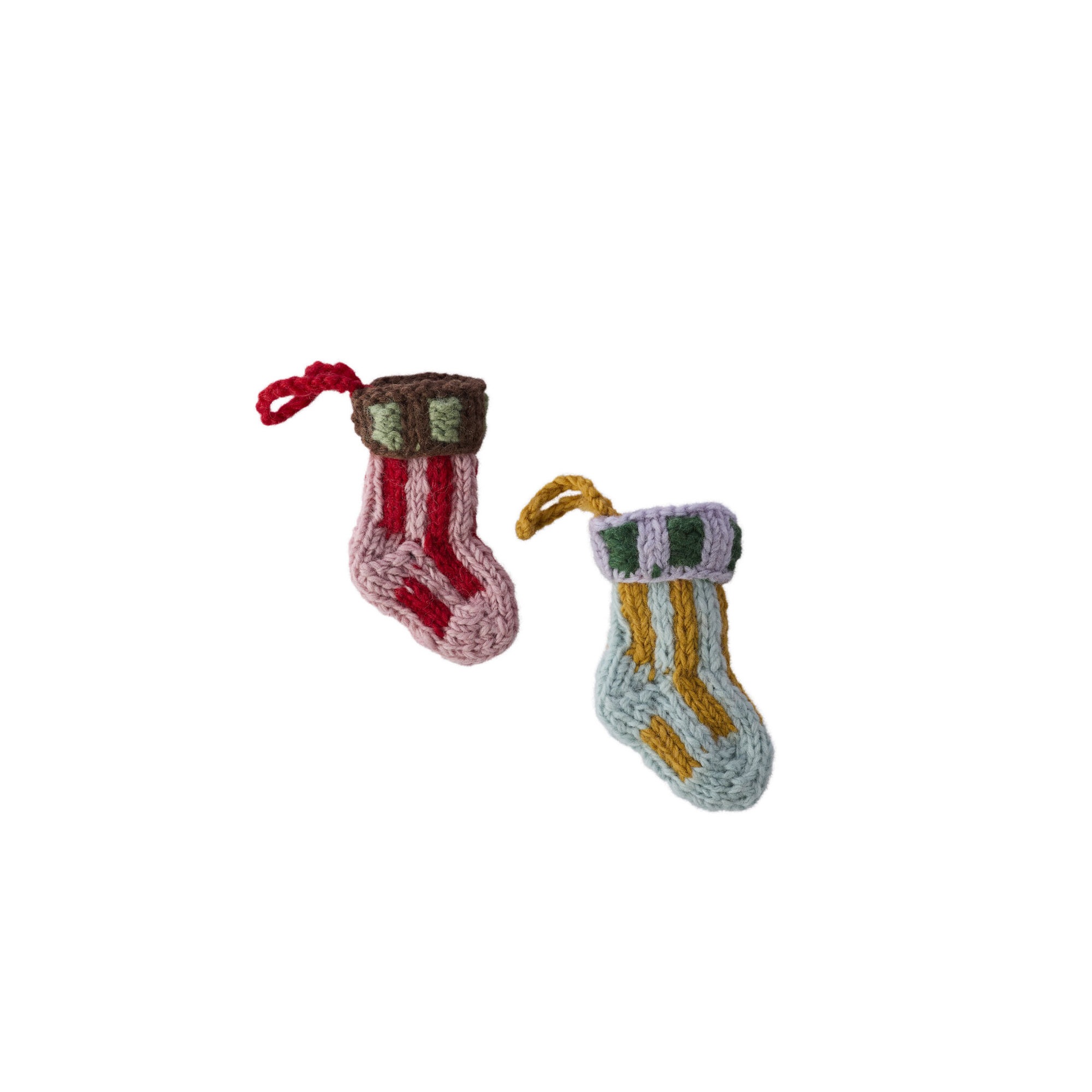 Tiny Stocking Ornament 6"x 4"