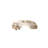 Cream style semi-circular arc negotiating sofa