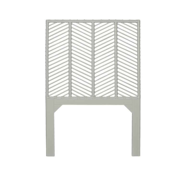 Liam Collection Bed, Twin XL, Light Gray