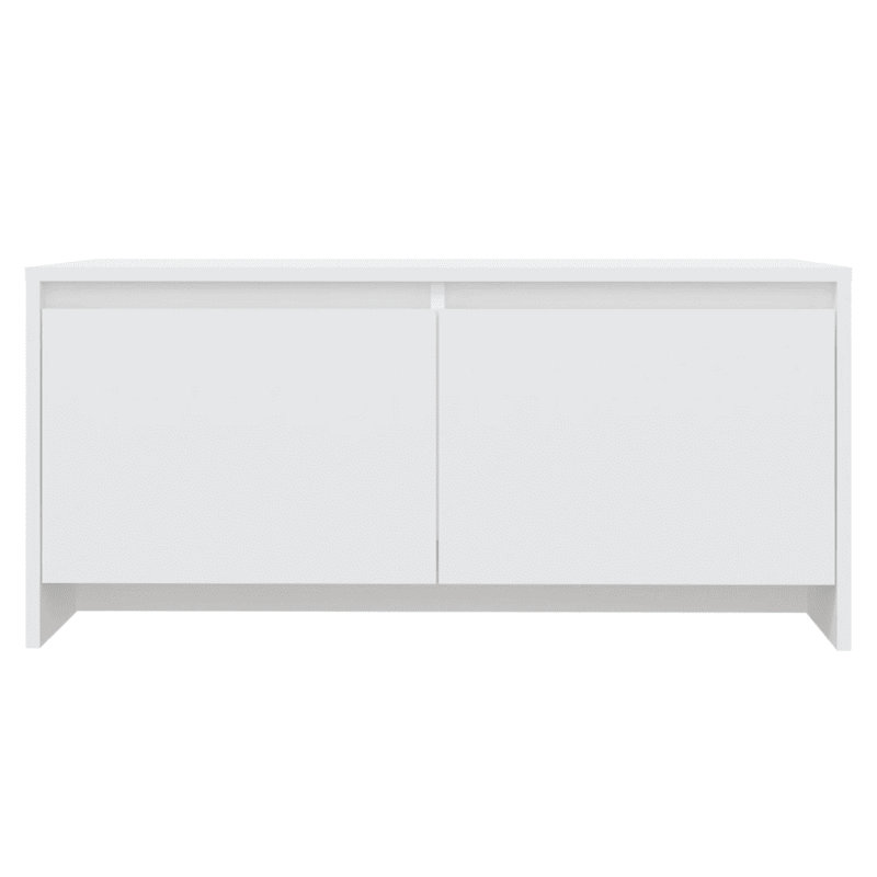 Coffee Table 90x50x41.5 cm Engineered Wood, White