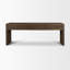 Console en bois de chêne brun clair 72 "Belford-1880328753