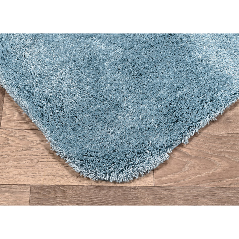 Mccluney 5 Piece Ultra Soft Bath Rug / Mat Set with a Non-Slip Backing, Basin Blue