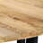Kealan Round Solid Wood Top Metal Base Dining Table-1793140990