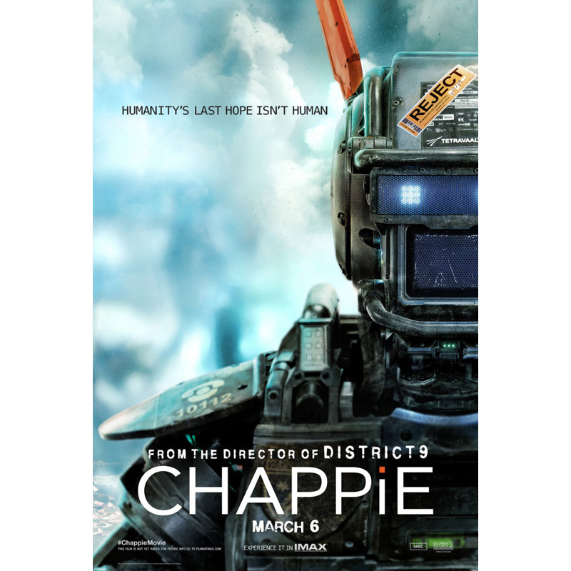 Chappie, H 18 po x l 12 po