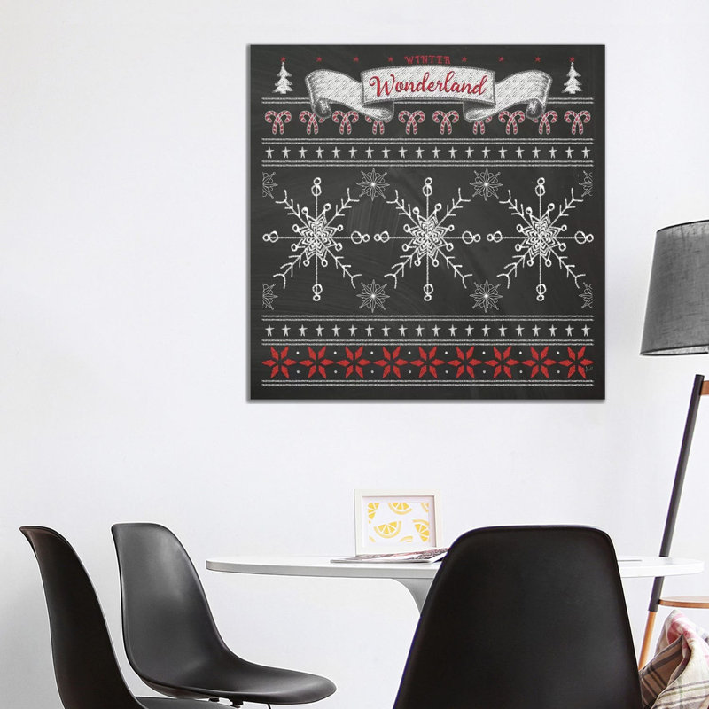 Holiday Sweater I by Andi Metz - Wrapped Canvas Gallery-Wrapped Canvas Giclée, 93.98 cm H x 93.98 cm W x 1.91 cm D