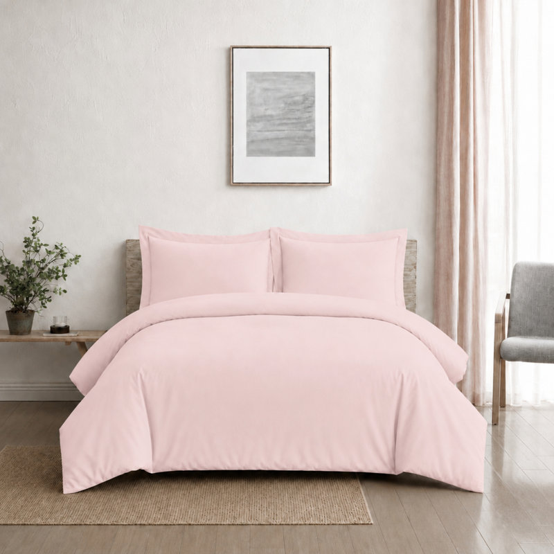 Ensemble de housse de couette en microfibre Modern - Basics by Wayfair ™, Housse de couette très grand et 2 très grandes t