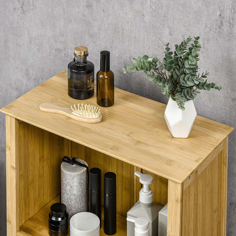 Armoire de rangement en bambou