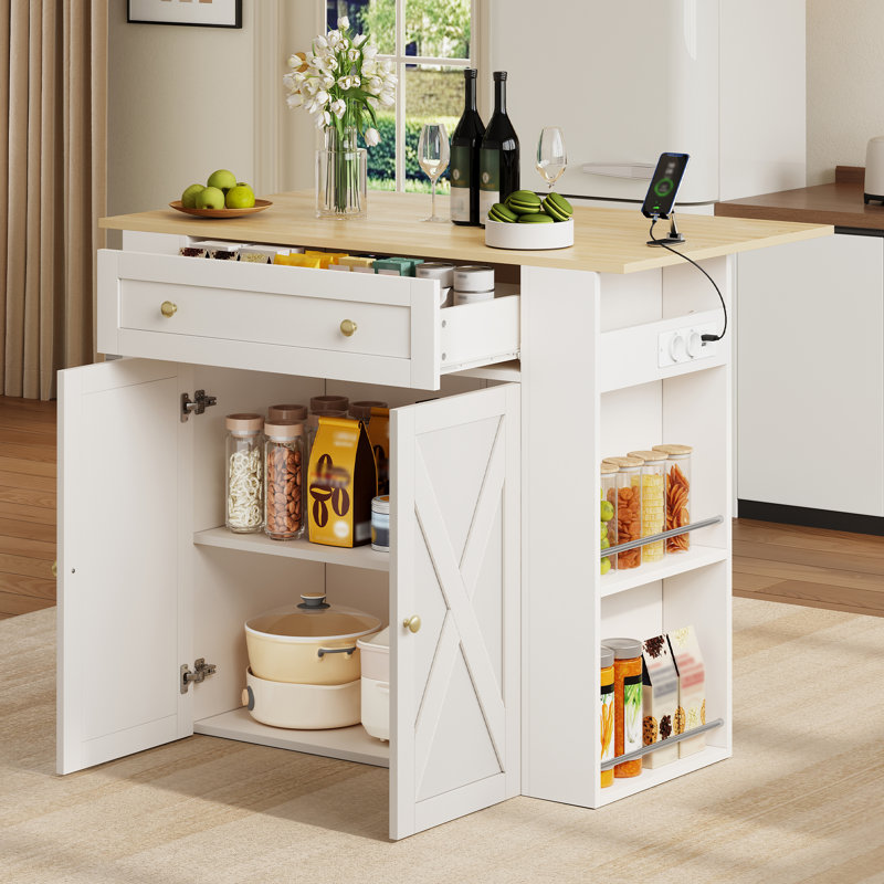 75 cm Bar Cabinet Bar Cabinet, White