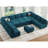 Neemi Modular Sleeper Sectional Sofa Couch Oversized U Shaped Sofa With Storage Convertible Sofa Set With Ottoman Sectional Sofa-1753596634