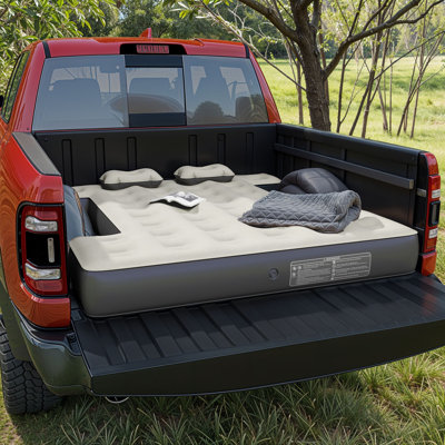 Lage Inflatable Truck Air Mattress Car Mattress Car Bed With Pump And Pillows