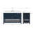 Abby Free Standing Single Bathroom Vanity with Quartz Top-94003827-116272322-116272323