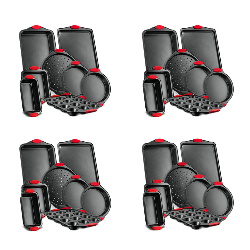 NutriChef 8 Piece Non-Stick Bakeware Set