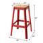 Tabouret de bar 30 po blanc Mee-24135675
